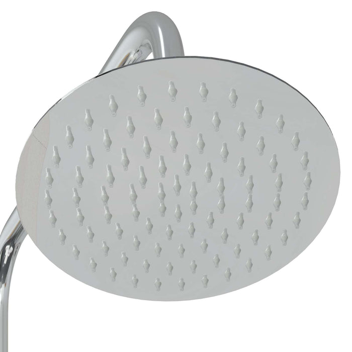 Duș exterior Alb 75 x 76 x 217 cm Lemn masiv de pin - WALTI WALTI
