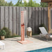 Duș exterior natural 75 x 76 x 217 cm Lemn Douglas solid - WALTI WALTI
