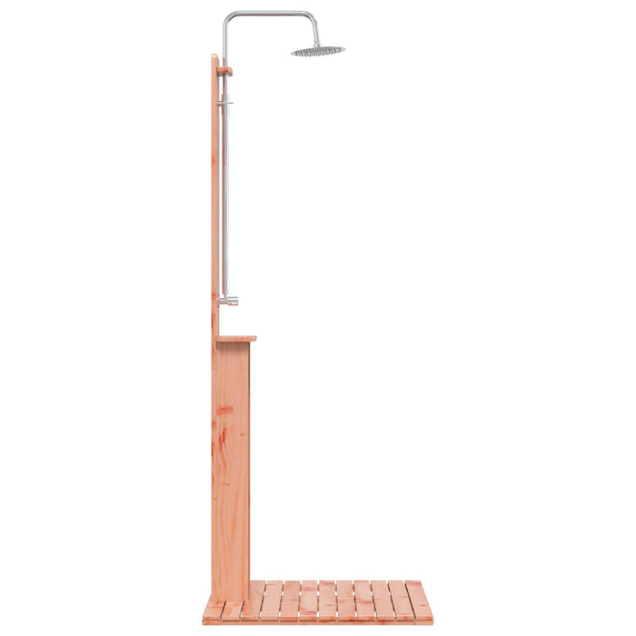 Duș exterior natural 75 x 76 x 217 cm Lemn Douglas solid - WALTI WALTI