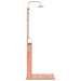 Duș exterior natural 75 x 76 x 217 cm Lemn Douglas solid - WALTI WALTI