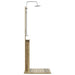 Duș exterior natural 75 x 76 x 217 cm Lemn de pin tratat - WALTI WALTI