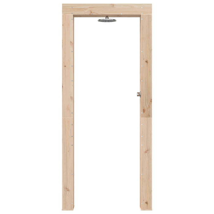 Duș exterior 226 cm Lemn masiv de pin și oțel inoxidabil WALTI