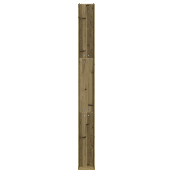 Duș exterior 226 cm Lemn de pin impregnat și oțel inoxidabil WALTI