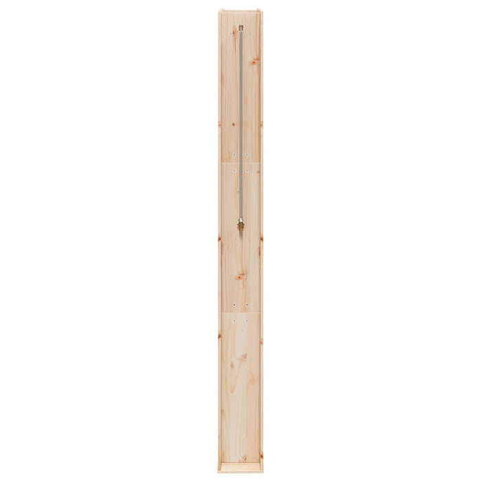 Duș exterior natural 137 x 23 x 226 cm Lemn masiv de pin - WALTI WALTI