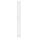 Duș exterior Alb 137 x 23 x 226 cm Lemn masiv de pin - WALTI WALTI