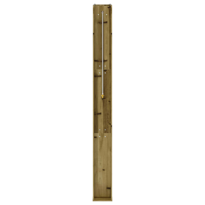 Duș exterior natural 137 x 23 x 226 cm Lemn de pin tratat - WALTI WALTI
