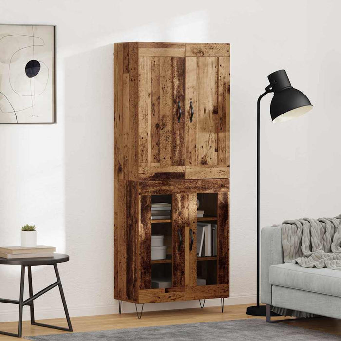 Bufet Lemn Vechi 69,5 x 34 x 180 cm Lemn compozit - WALTI WALTI