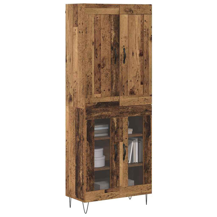 Bufet Lemn Vechi 69,5 x 34 x 180 cm Lemn compozit - WALTI WALTI