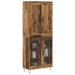 Bufet Lemn Vechi 69,5 x 34 x 180 cm Lemn compozit - WALTI WALTI