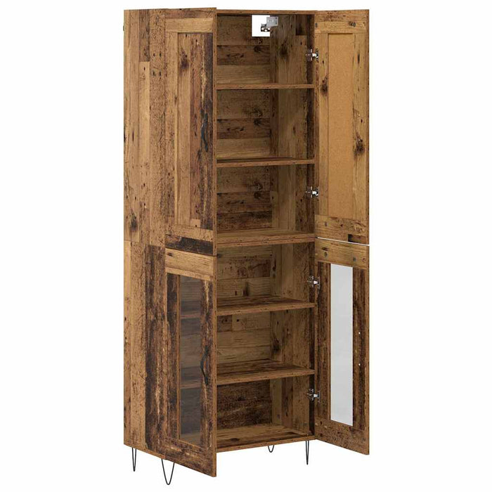 Bufet Lemn Vechi 69,5 x 34 x 180 cm Lemn compozit - WALTI WALTI