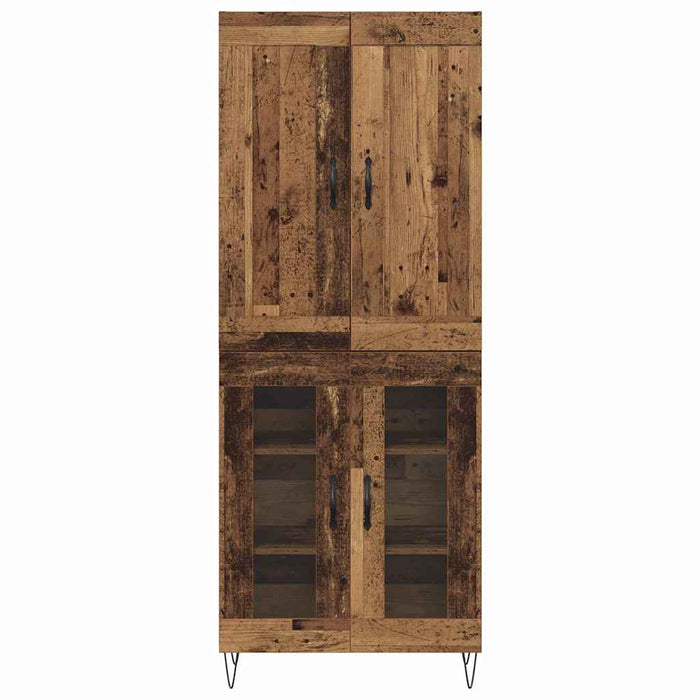 Bufet Lemn Vechi 69,5 x 34 x 180 cm Lemn compozit - WALTI WALTI