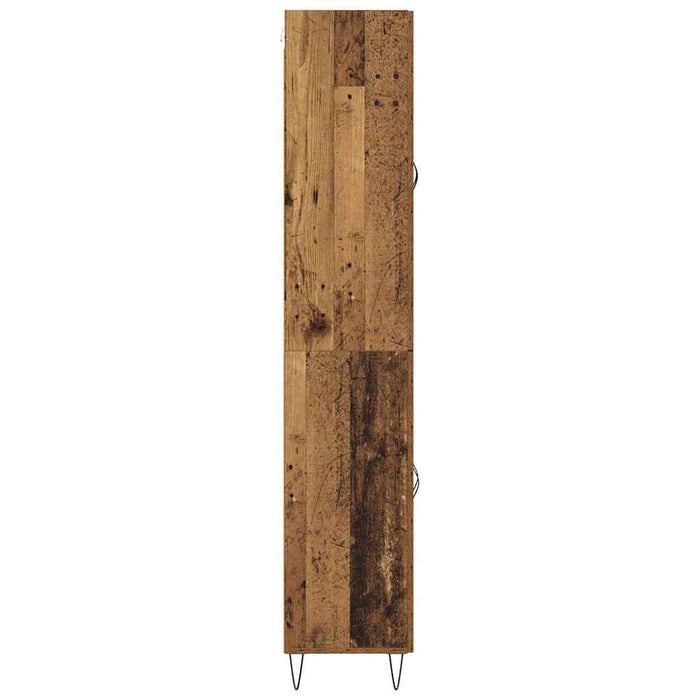 Bufet Lemn Vechi 69,5 x 34 x 180 cm Lemn compozit - WALTI WALTI