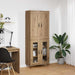 Bufet Stejar Artizanal 69,5 x 34 x 180 cm Lemn compozit - WALTI WALTI