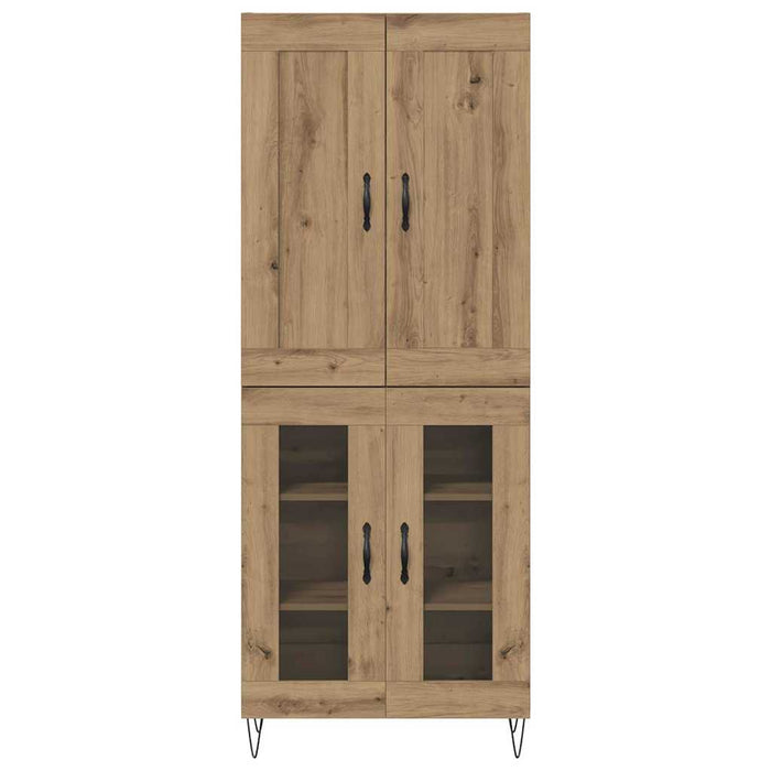 Bufet Stejar Artizanal 69,5 x 34 x 180 cm Lemn compozit - WALTI WALTI