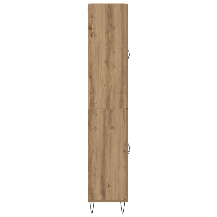 Bufet Stejar Artizanal 69,5 x 34 x 180 cm Lemn compozit - WALTI WALTI