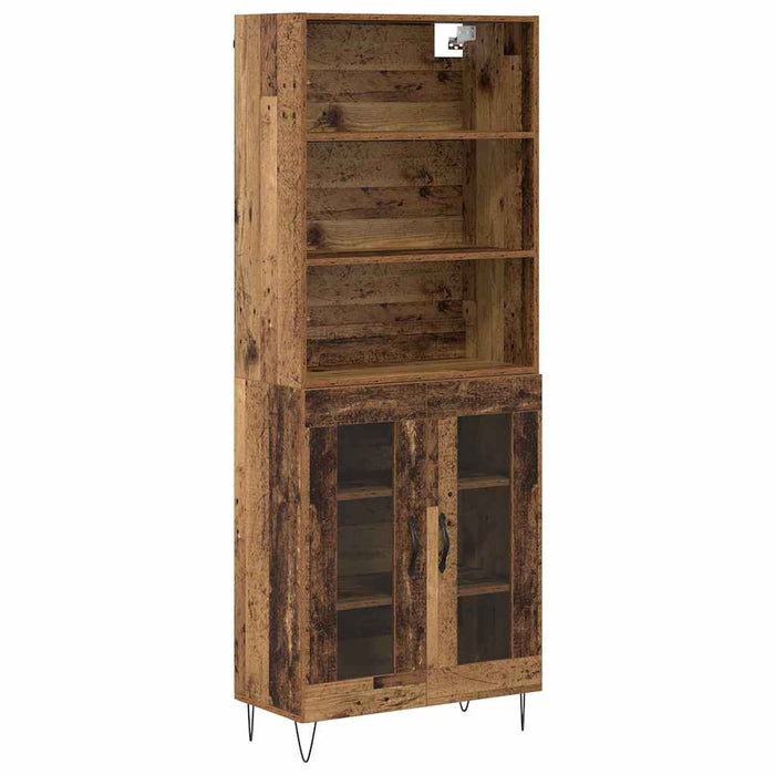 Bufet Lemn vechi 69,5 x 34 x 180 cm Lemn compozit - WALTI WALTI