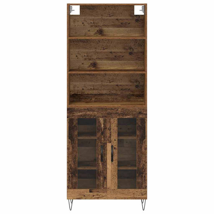 Bufet Lemn vechi 69,5 x 34 x 180 cm Lemn compozit - WALTI WALTI