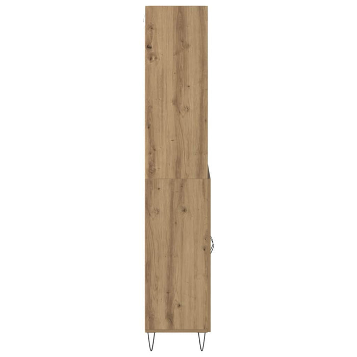 Bufet Stejar Artizanal 69,5 x 34 x 180 cm Lemn compozit - WALTI WALTI
