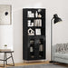 Bufet Stejar Negru 69,5 x 34 x 180 cm Lemn compozit - WALTI WALTI