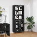 Bufet Stejar Negru 69,5 x 34 x 180 cm Lemn compozit - WALTI WALTI