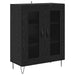 Bufet Stejar Negru 69,5 x 34 x 180 cm Lemn compozit - WALTI WALTI