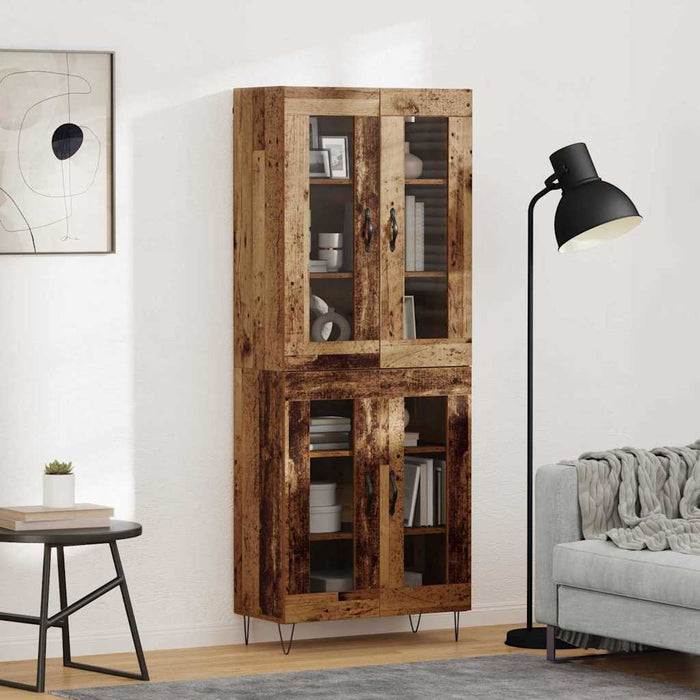 Bufet Lemn Vechi 69,5 x 34 x 180 cm Lemn compozit - WALTI WALTI