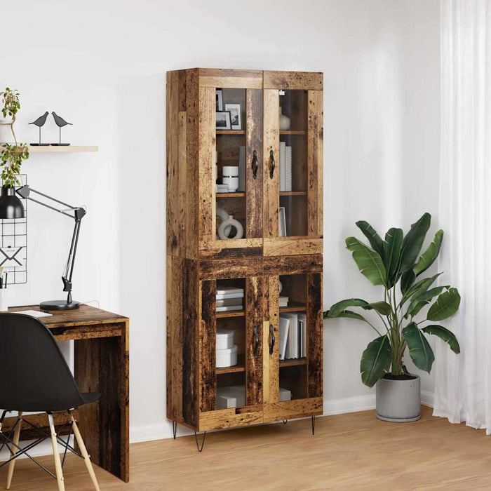 Bufet Lemn Vechi 69,5 x 34 x 180 cm Lemn compozit - WALTI WALTI