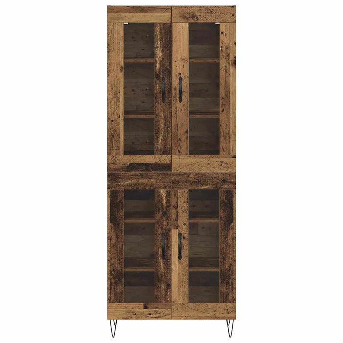 Bufet Lemn Vechi 69,5 x 34 x 180 cm Lemn compozit - WALTI WALTI