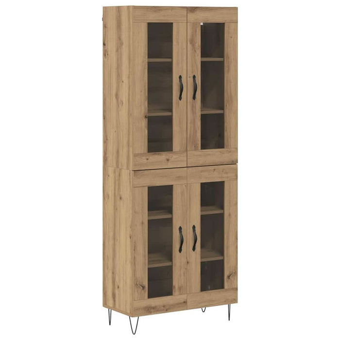 Bufet Stejar Artizanal 69,5 x 34 x 180 cm Lemn compozit - WALTI WALTI