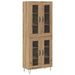 Bufet Stejar Artizanal 69,5 x 34 x 180 cm Lemn compozit - WALTI WALTI