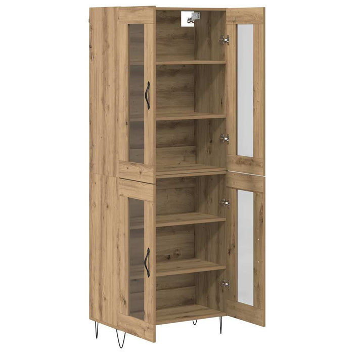 Bufet Stejar Artizanal 69,5 x 34 x 180 cm Lemn compozit - WALTI WALTI