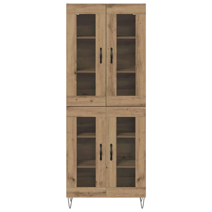 Bufet Stejar Artizanal 69,5 x 34 x 180 cm Lemn compozit - WALTI WALTI