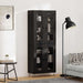 Bufet Stejar Negru 69,5 x 34 x 180 cm Lemn compozit - WALTI WALTI