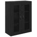 Bufet Stejar Negru 69,5 x 34 x 180 cm Lemn compozit - WALTI WALTI