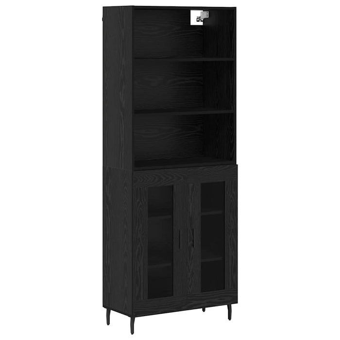 Bufet Stejar Negru 69,5 x 34 x 180 cm - WALTI WALTI