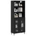 Bufet Stejar Negru 69,5 x 34 x 180 cm - WALTI WALTI
