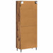 Bufet Pe perete Lemn vechi 69,5 x 34 x 180 cm Lemn compozit - WALTI WALTI