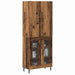 Bufet Pe perete Lemn vechi 69,5 x 34 x 180 cm Lemn compozit - WALTI WALTI