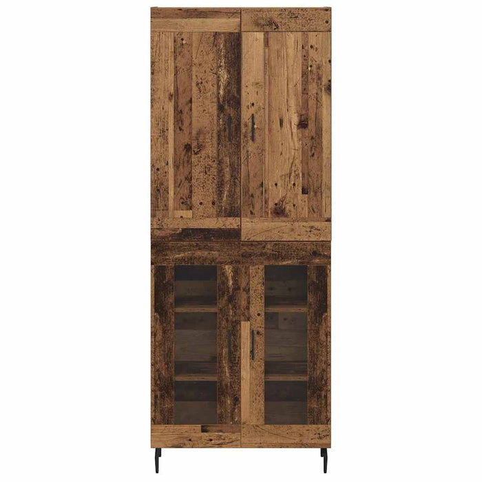 Bufet 2 pcs Lemn vechi Lemn compozit - WALTI WALTI