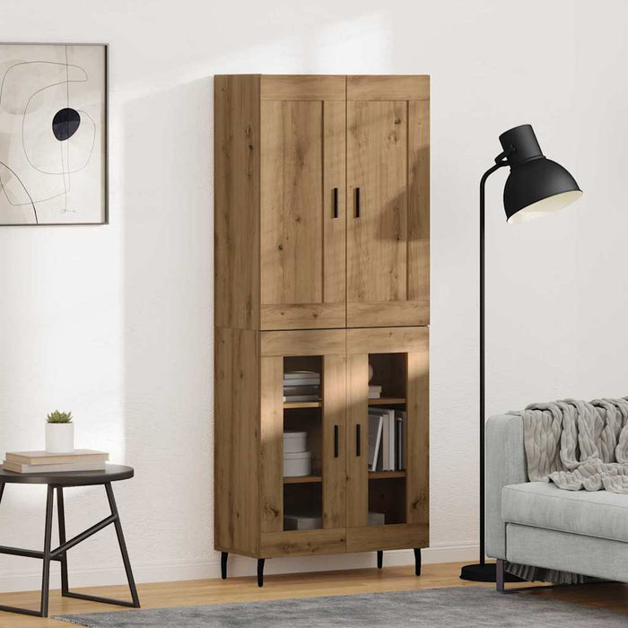 Bufet 2 pcs Stejar Artizanal Lemn compozit - WALTI WALTI