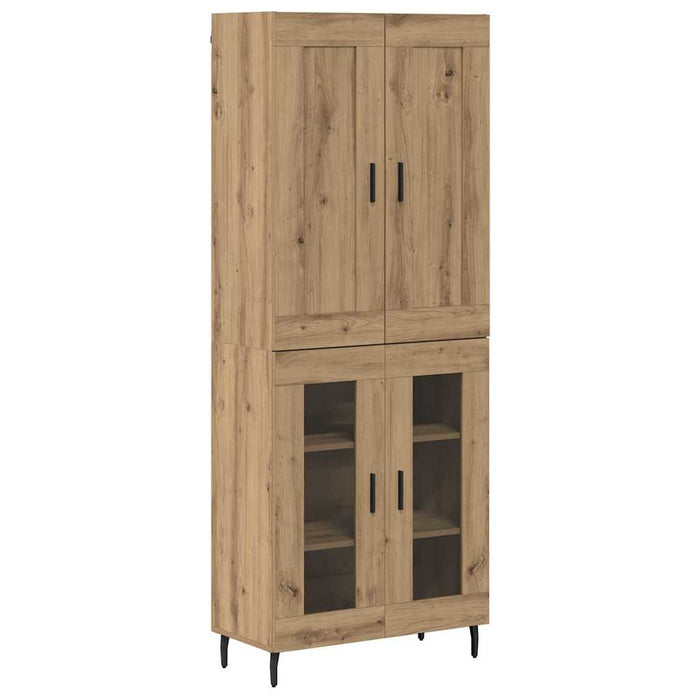 Bufet 2 pcs Stejar Artizanal Lemn compozit - WALTI WALTI