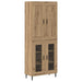 Bufet 2 pcs Stejar Artizanal Lemn compozit - WALTI WALTI