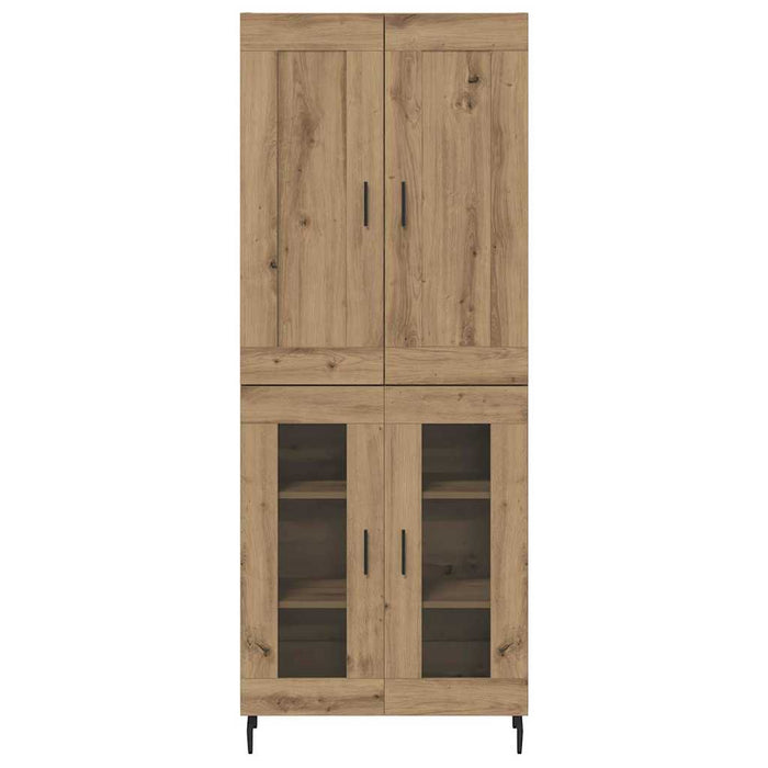 Bufet 2 pcs Stejar Artizanal Lemn compozit - WALTI WALTI