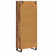 Bufet 2 pcs Lemn vechi Lemn compozit - WALTI WALTI