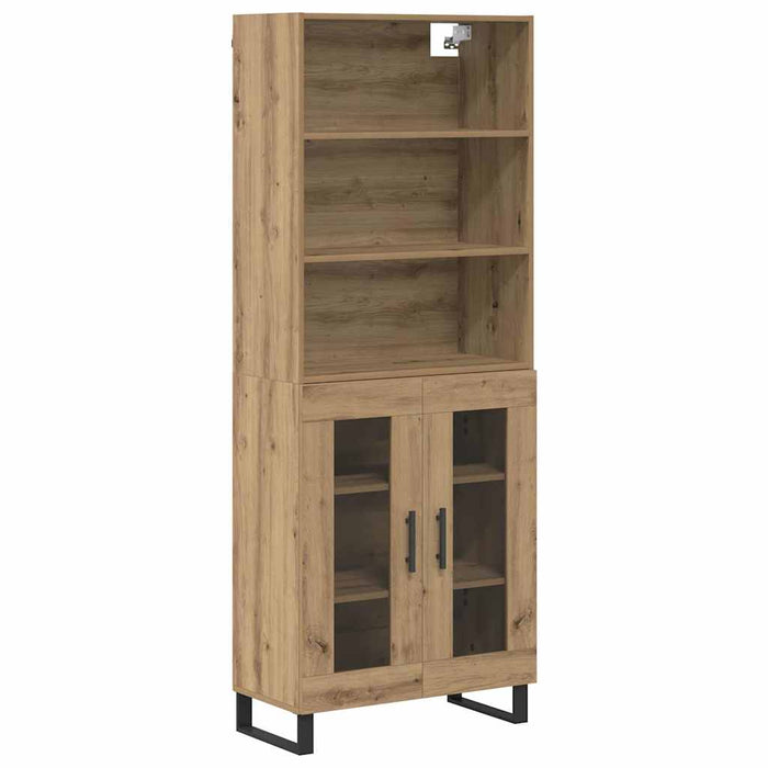 Bufet 2 pcs Stejar Artizanal Lemn compozit - WALTI WALTI
