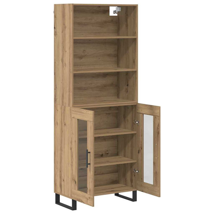 Bufet 2 pcs Stejar Artizanal Lemn compozit - WALTI WALTI