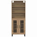 Bufet 2 pcs Stejar Artizanal Lemn compozit - WALTI WALTI