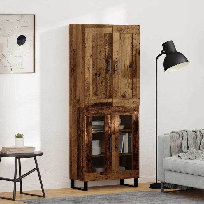 Bufet Lemn vechi 69,5 x 34 x 180 cm Lemn compozit - WALTI WALTI