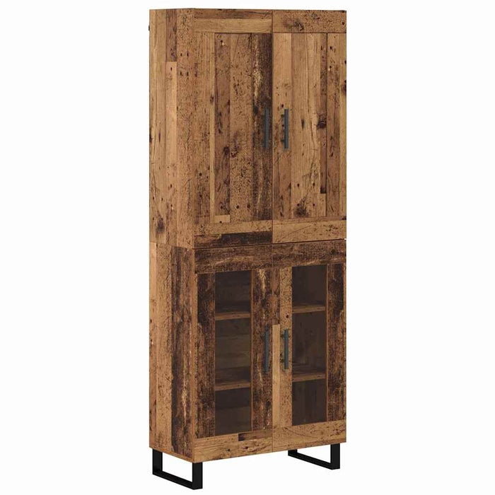 Bufet Lemn vechi 69,5 x 34 x 180 cm Lemn compozit - WALTI WALTI