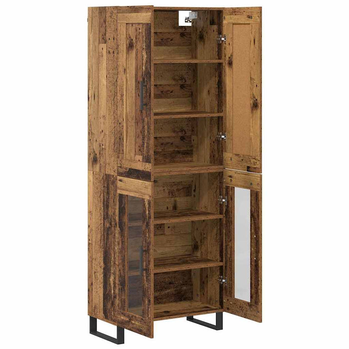 Bufet Lemn vechi 69,5 x 34 x 180 cm Lemn compozit - WALTI WALTI